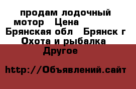 продам лодочный мотор › Цена ­ 30 000 - Брянская обл., Брянск г. Охота и рыбалка » Другое   